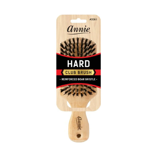 Annie International, Inc. - Annie Hard Club Brush with Boar & Nylon Bristle