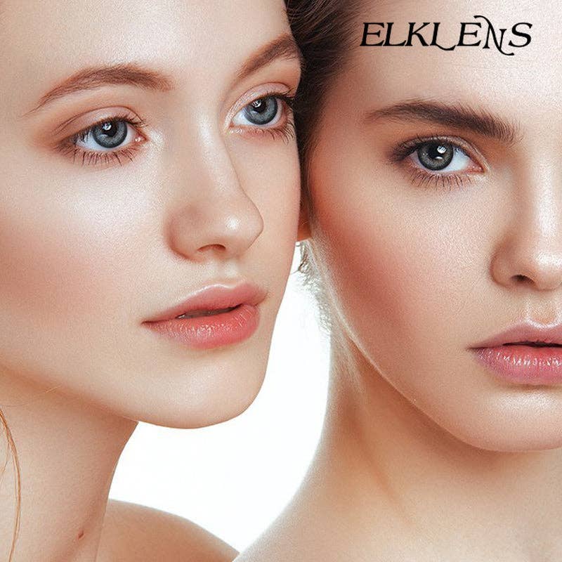 ELKLENS Dance Grey Colored Contact Lenses