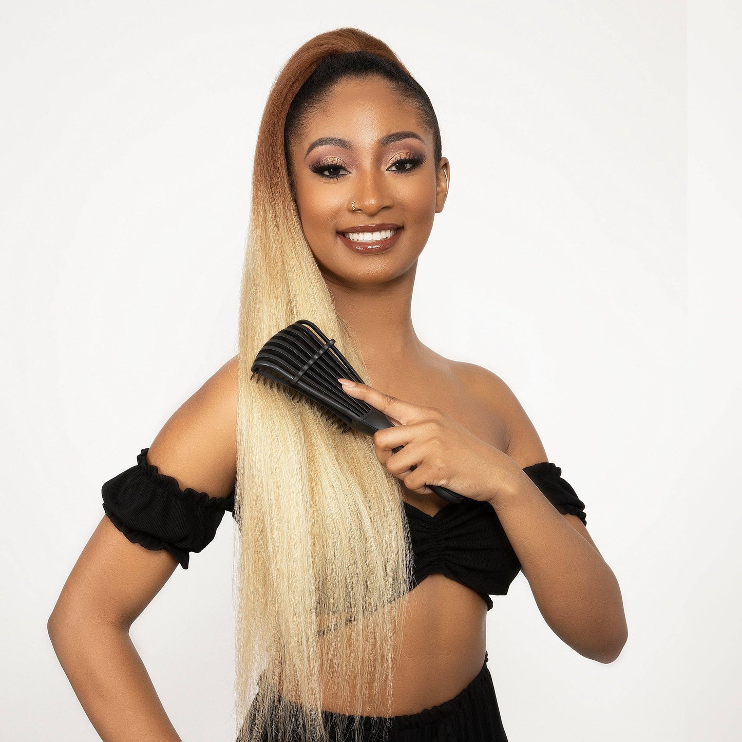 Esha Girl - Esha Hair Detangling Comb: Black