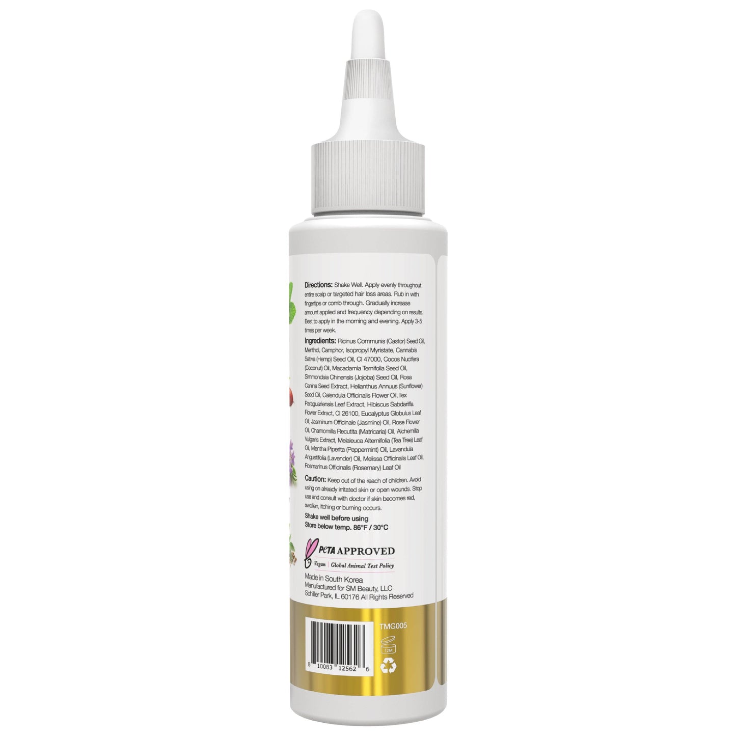 SM Beauty LLC - Lux Collection - 3X Miracle Gro Hair Oil | Original: TMG005 Original (6 PCS)