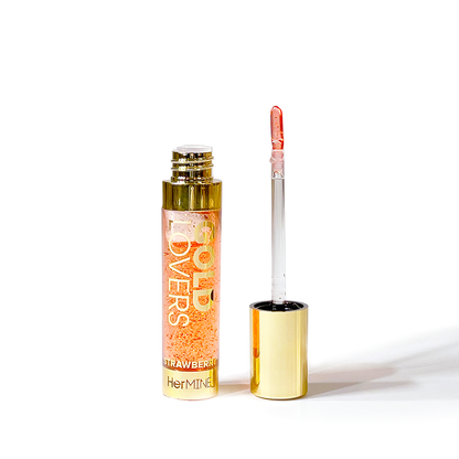 SM Beauty LLC - Hermine Gold Lovers Sparkling Clear Lip Gloss: Vitamin-C