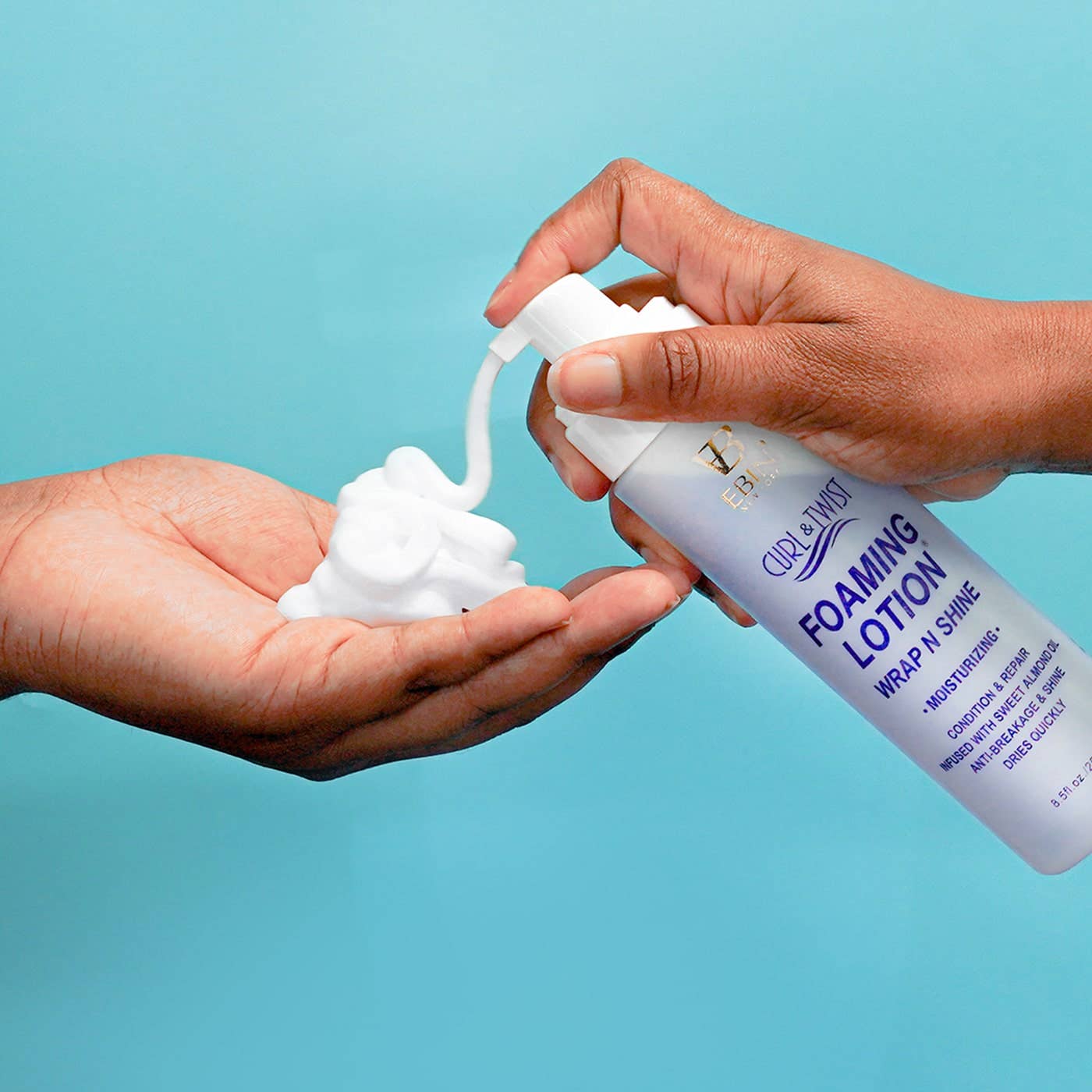 EBIN NEW YORK - Curl & Twist Foaming Lotion - Moisturizing
