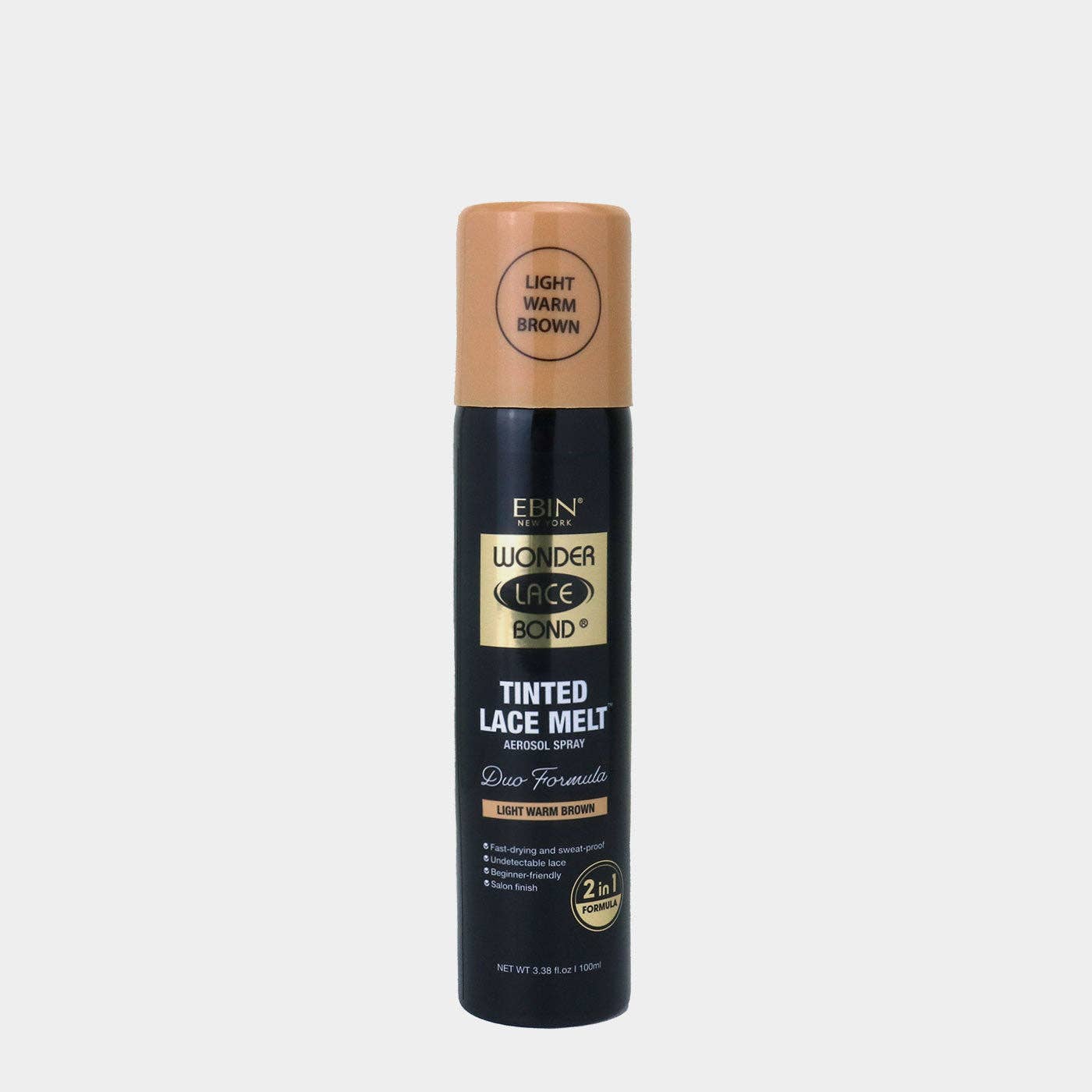 EBIN NEW YORK - Wonder Bond Tinted Lace Melt Aerosol Spray: Medium Dark Brown