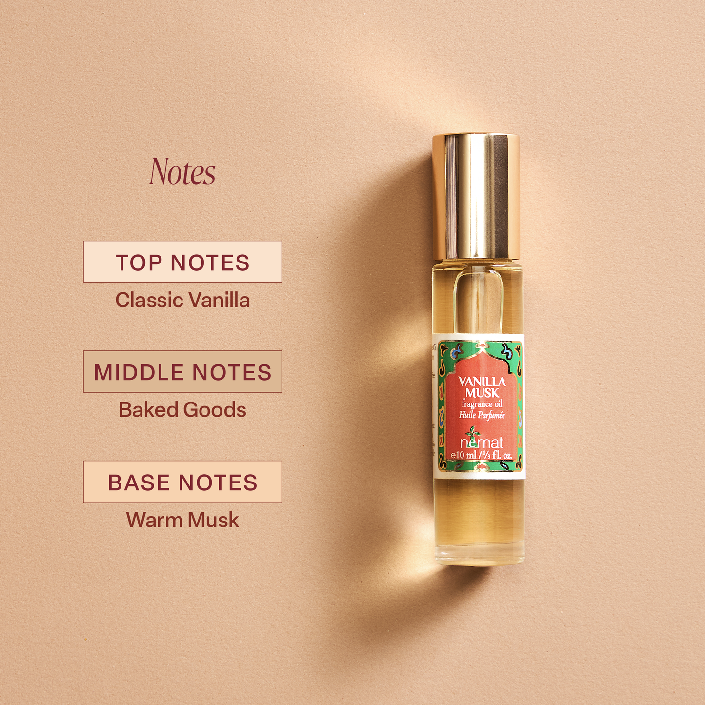 Nemat - Vanilla Musk Perfume Oil: 10ml