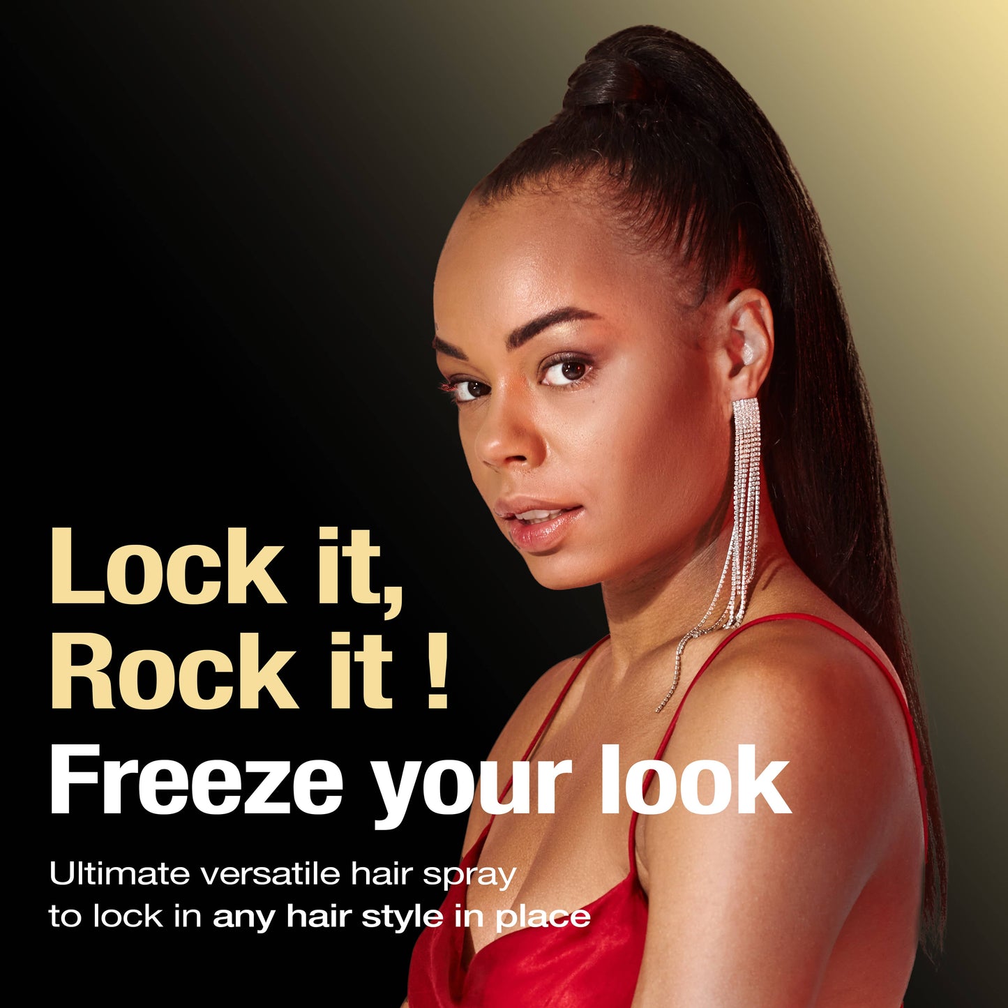 EBIN NEW YORK - Wonder Ponytail Bond Freeze Spray - Extreme Hold 8oz/ 245ml