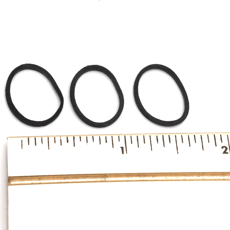 Annie - Annie Rubber Bands 1000Ct Black