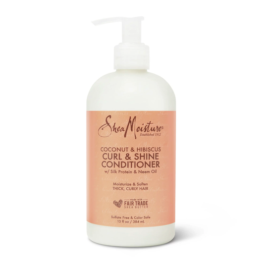 BrookPark Beauty - Shea Moisture Coconut & Hibiscus - Curl & Shine Conditioner - 13oz