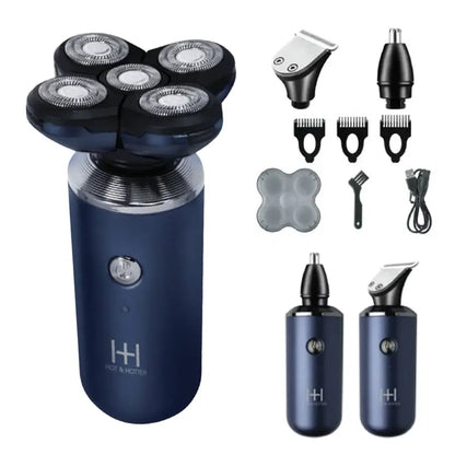 Annie - Hot & Hotter 4 in 1 Head Shaver & Grooming Kit
