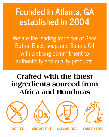 100% African Shea Butter, Ivory/White Solid - 16oz