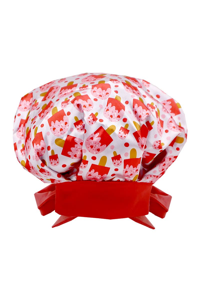 PINEAPPLE Beauty - CALA 66057 Ice Cream Pops Kids Satin Bonnet - 6pcs
