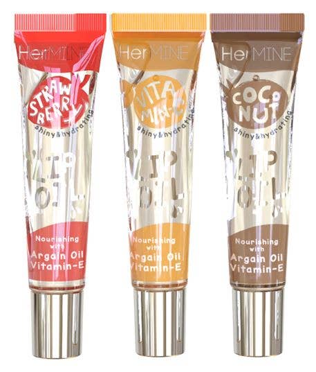 SM Beauty LLC - Hermine Lip Oil 3 Pack - Delicious: Fruitilicious