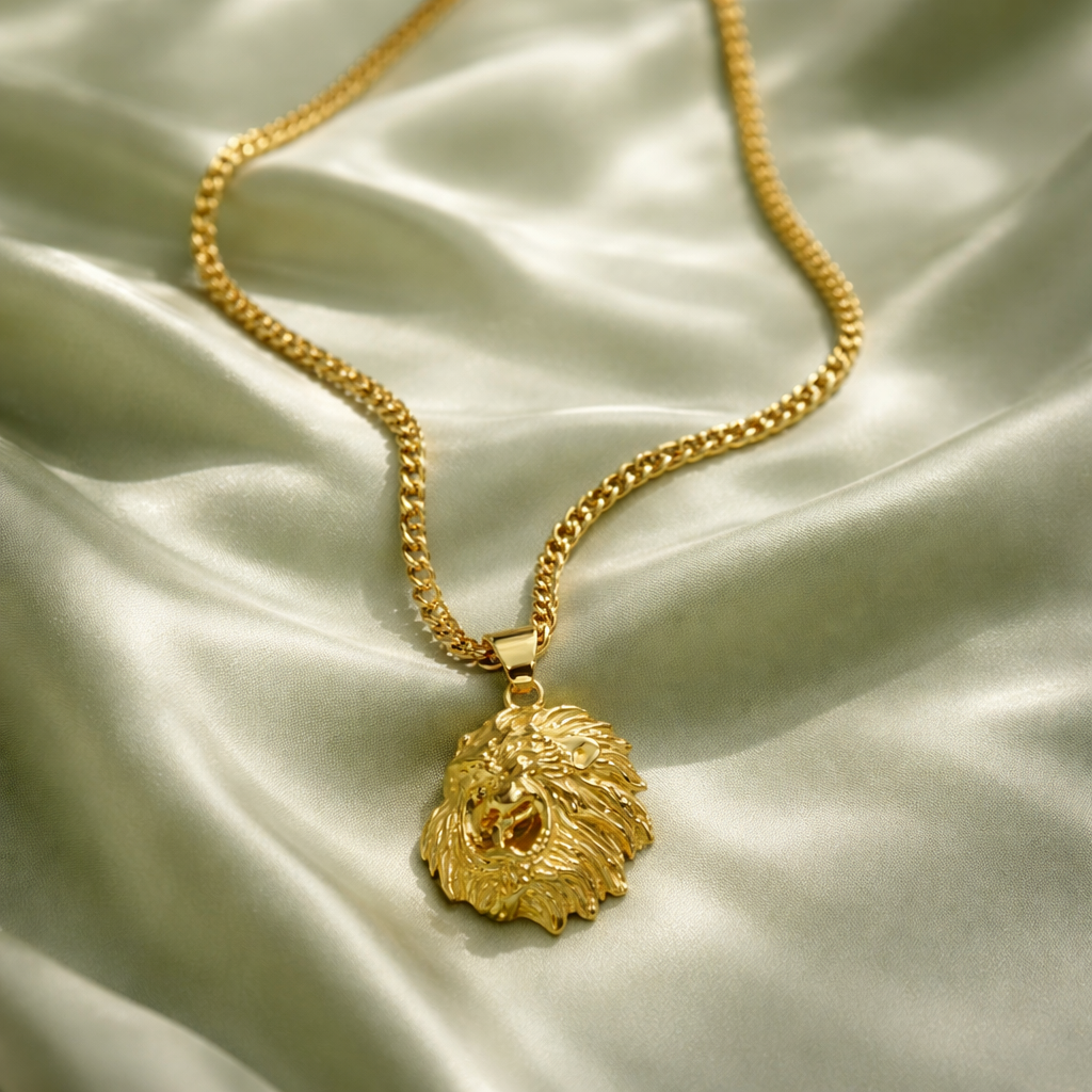 MH - DESIGN PENDANT - STAINLESS STEEL NECKLACE