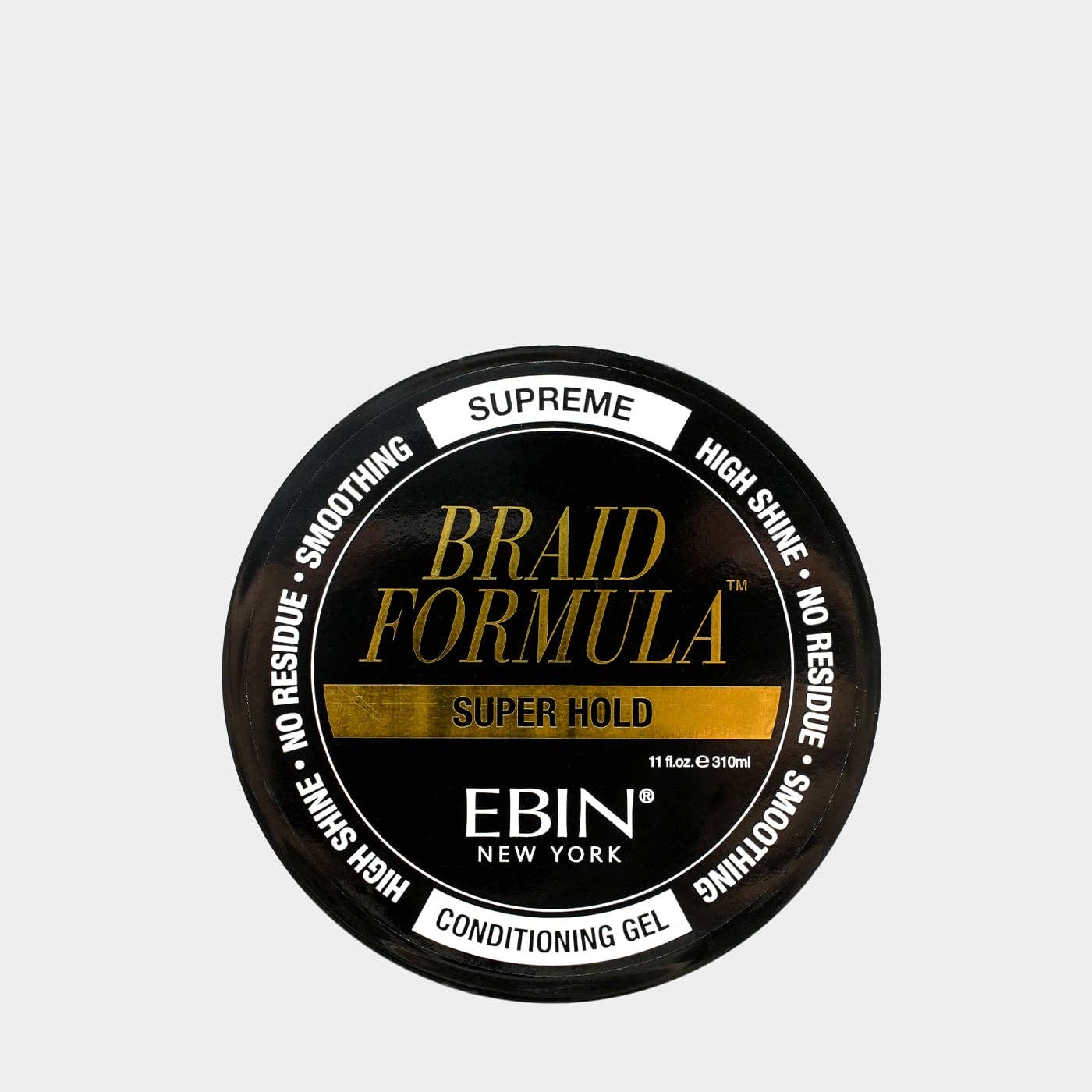 EBIN NEW YORK - BRAID FORMULA CONDITNIONING GEL SUPER HOLD - 11oz/ 310ml