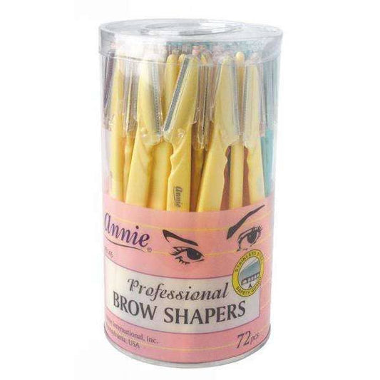 Annie - Annie Eyebrow Shaper Display 72Ct Asst Color