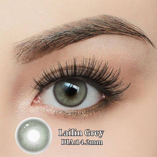 ELKLENS Lailin Grey Colored Contact Lenses
