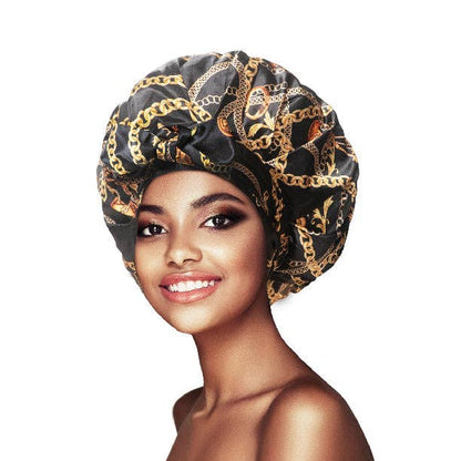 SM Beauty LLC - TouchUps - Bonnet | L-XL: TBNX101 25" LEOPARD (6PCS)