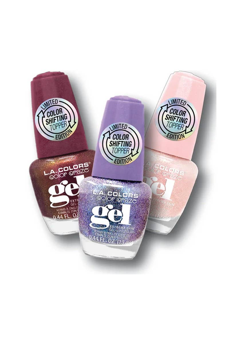 PINEAPPLE Beauty - LA Colors CLAC504 Galactic Glam Gel Nail Polish - 24pc