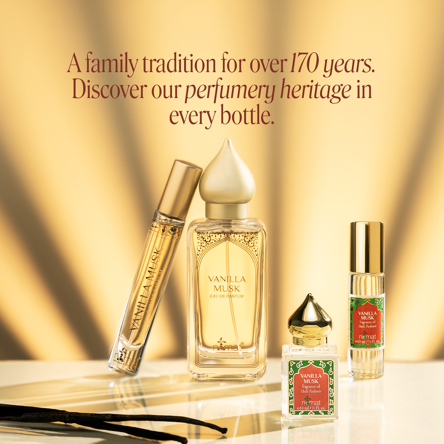 Nemat - Vanilla Musk Perfume Oil: 10ml