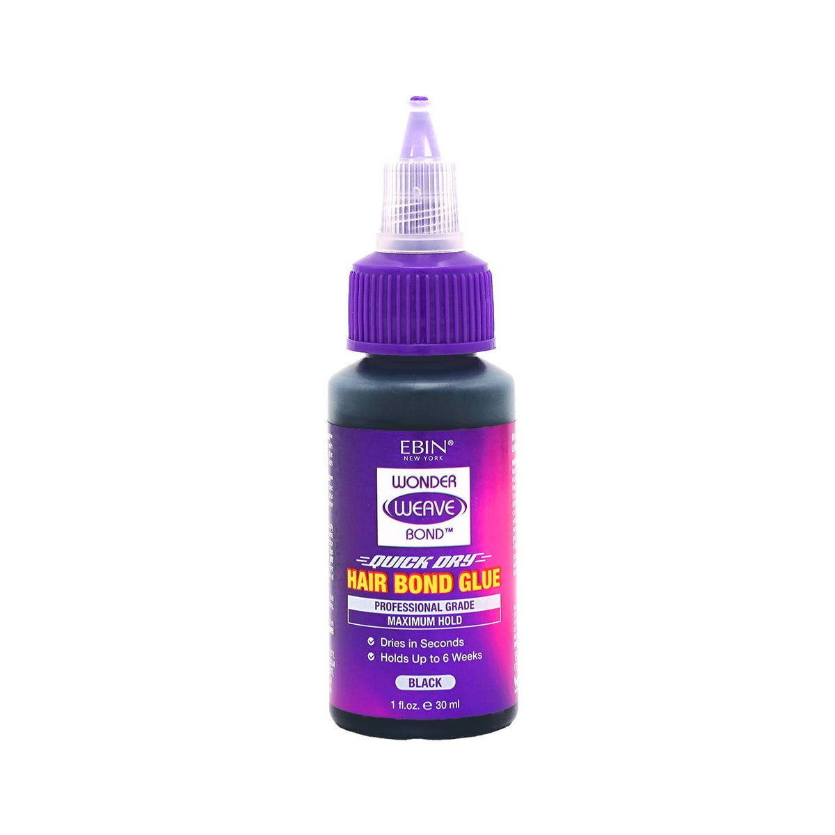EBIN NEW YORK - Wonder Weave Bond Hair Bond Glue (Black): 2oz/60mL