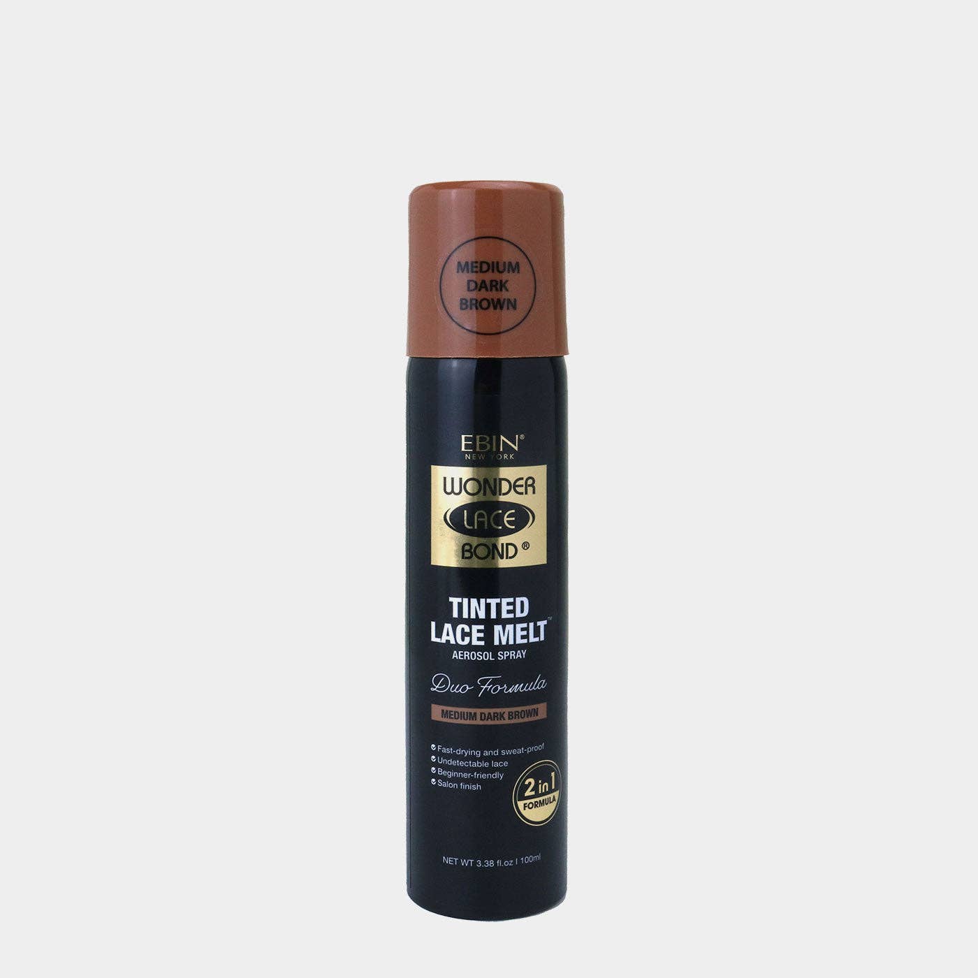 EBIN NEW YORK - Wonder Bond Tinted Lace Melt Aerosol Spray: Medium Dark Brown