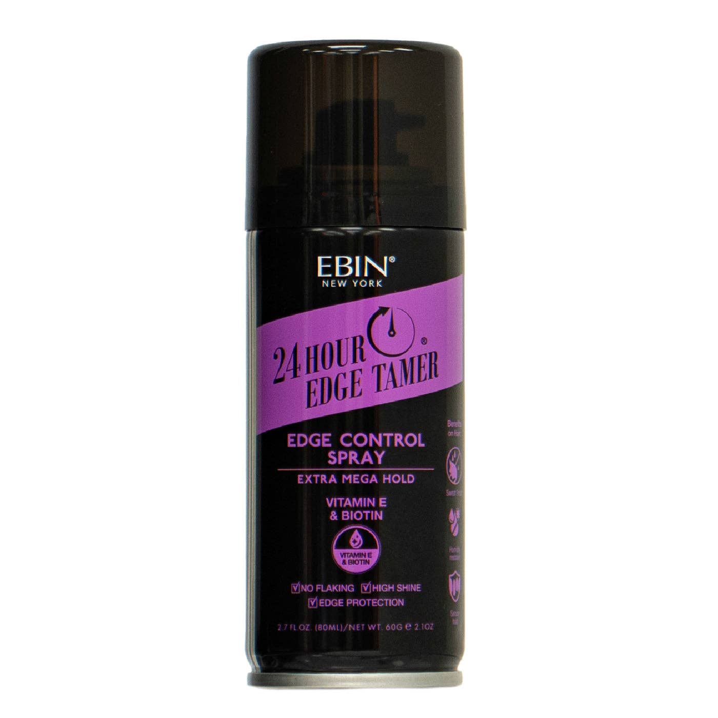 EBIN NEW YORK - 24 Hour Edge Tamer - Edge Control Spray (Extra Mega Hold): 2.7oz (80ml)