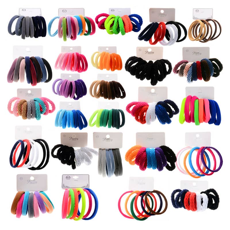 Elastic Hair Band Scrunchie - Assortment