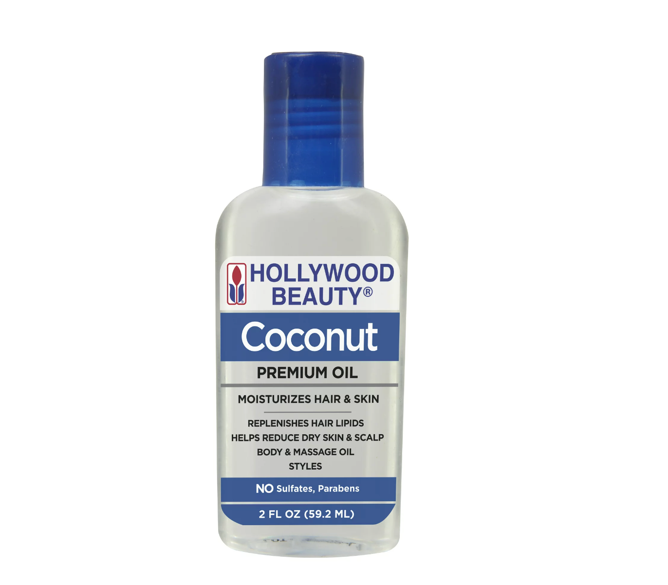 BrookPark Beauty - Hollywood Beauty Coconut Oil Premium - 2 Oz