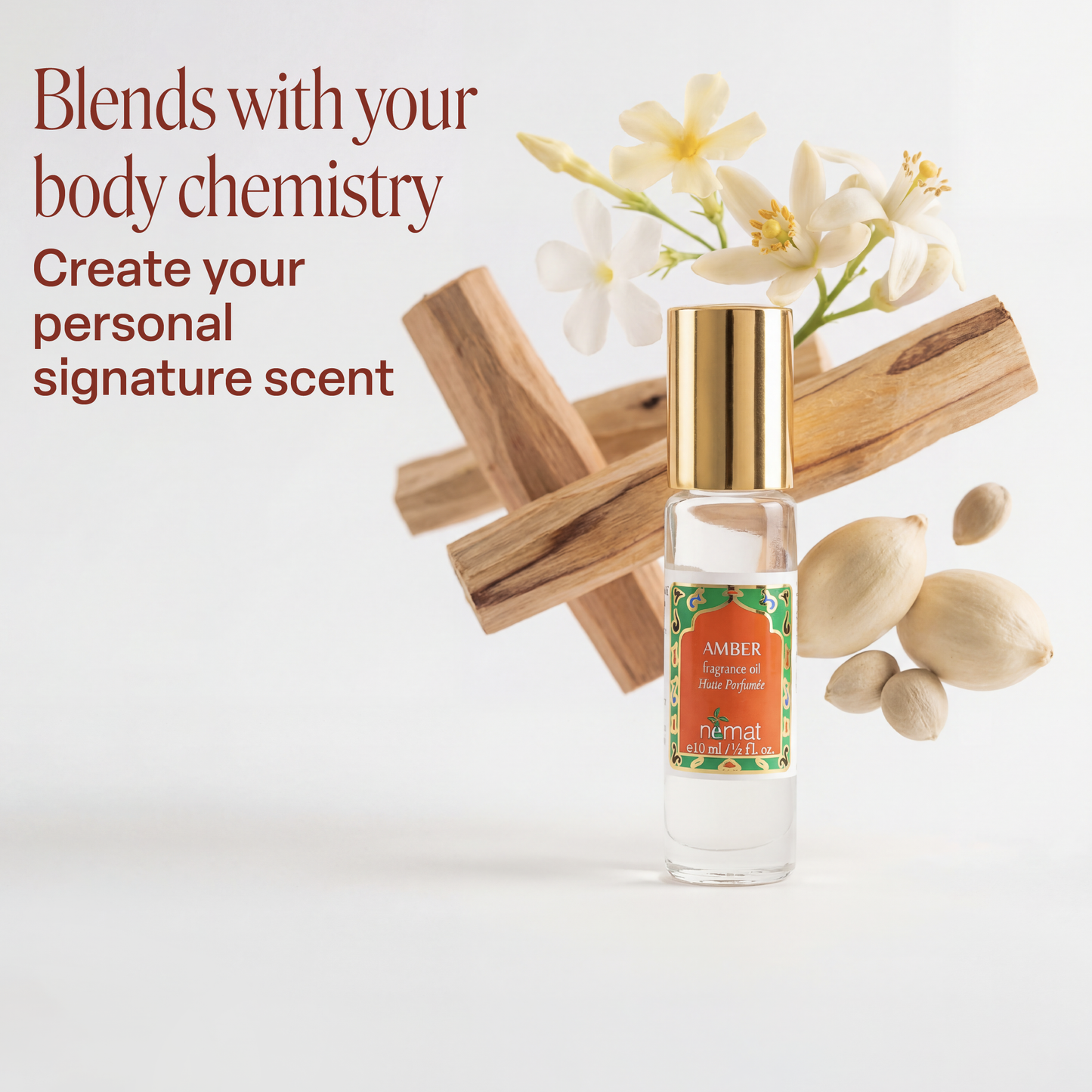 Nemat - Amber Perfume Oil: 10ml