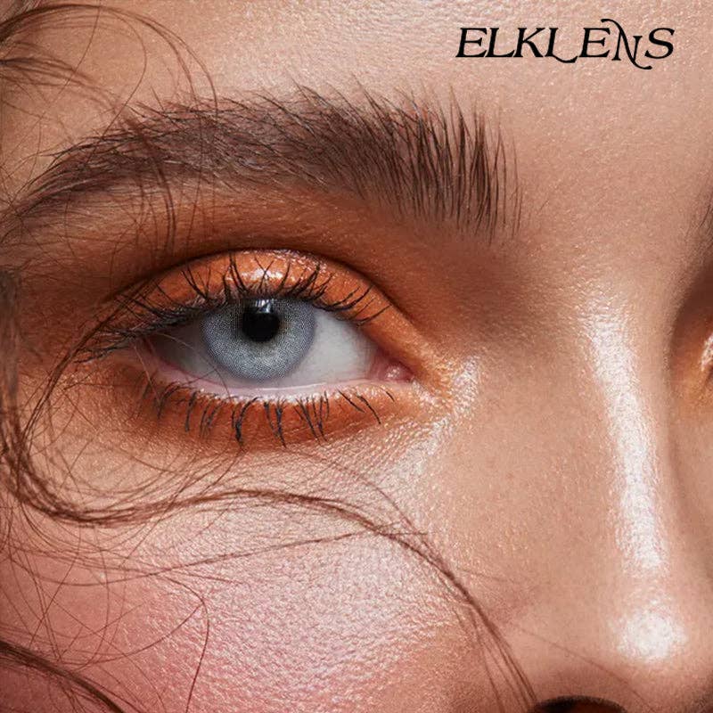 ELKLENS Moonlight Blue Prescription Colored Contact Lenses