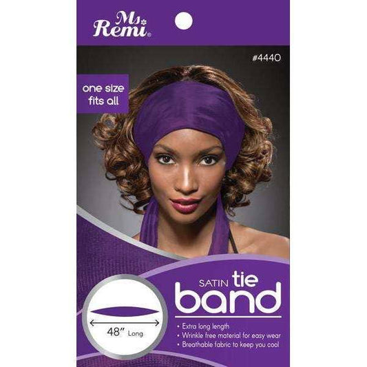 Annie - Ms. Remi Satin Tie Band Asst Color