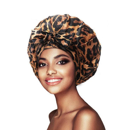 SM Beauty LLC - TouchUps - Bonnet | L-XL: TBNX101 25" LEOPARD (6PCS)