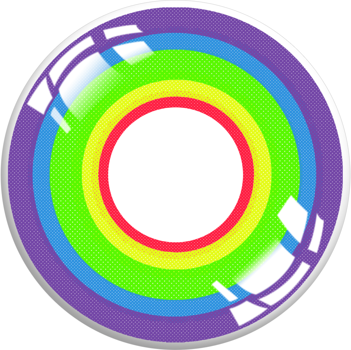 ELKLENS Radiation Purple Colored Contact Lenses