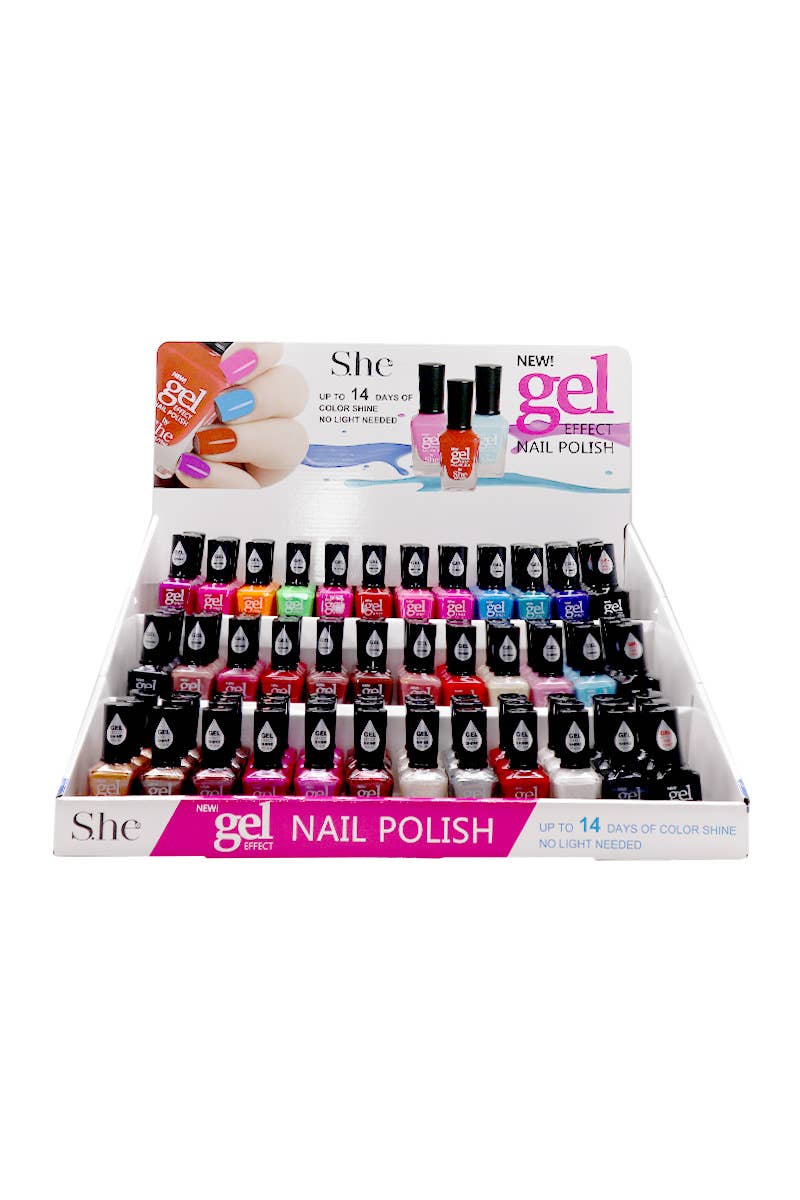 PINEAPPLE Beauty - SHE GNP001 Gel Nail Polish Display Set - 108pcs