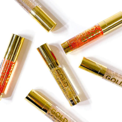 SM Beauty LLC - Hermine Gold Lovers Sparkling Clear Lip Gloss: Vitamin-C