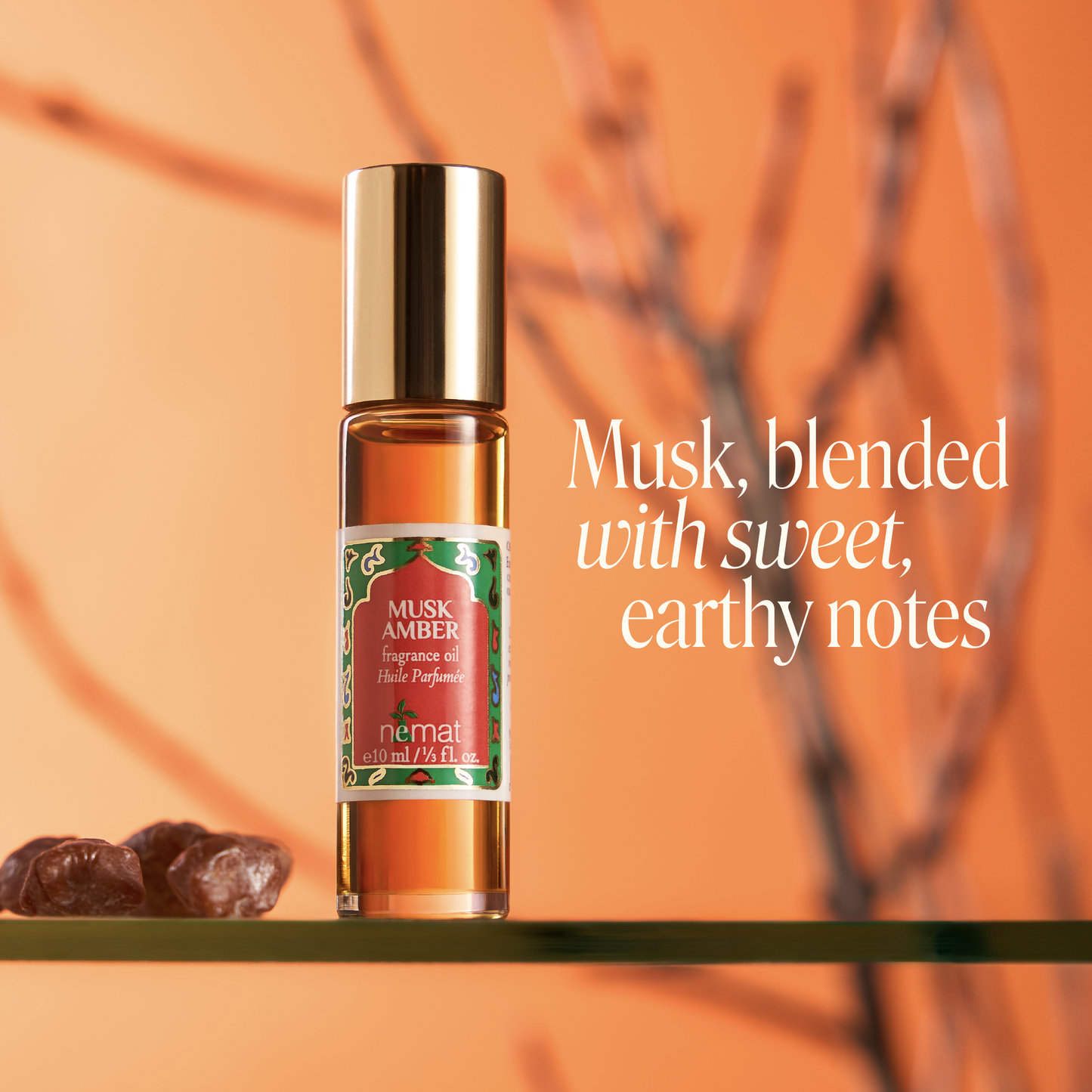 Nemat - Musk Amber Perfume Oil: 10ml