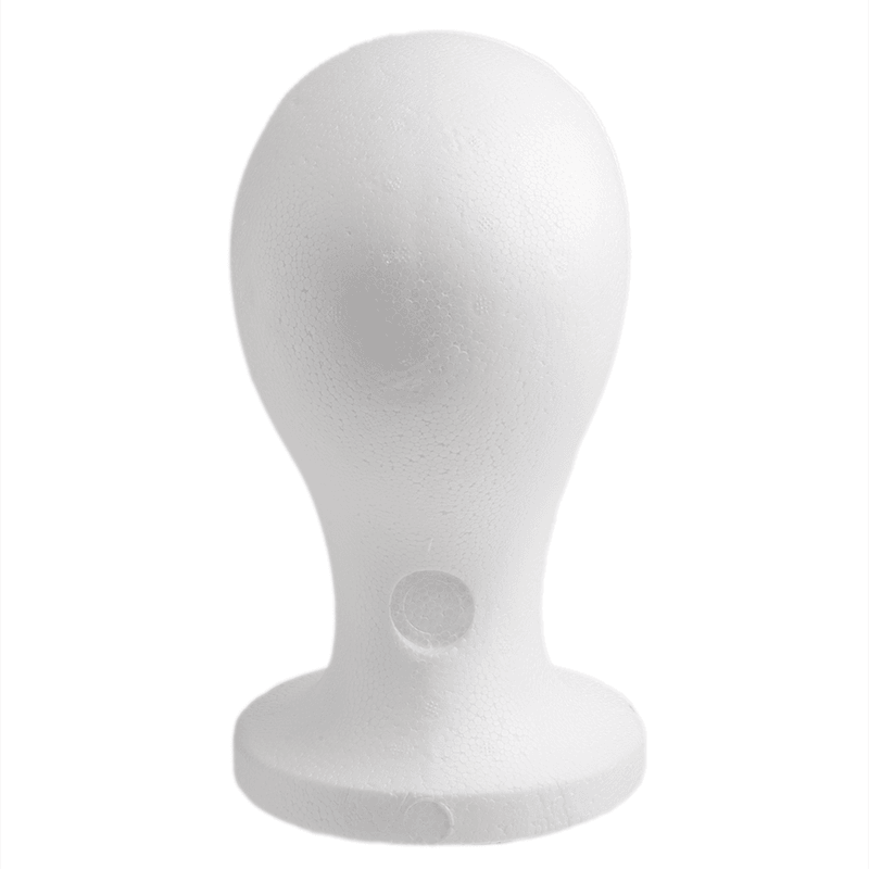 Annie Polystyrene Foam Wig Head 10.5" Tall