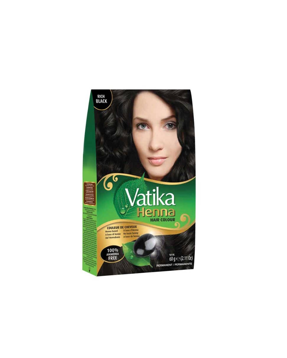 Ancientveda - Vatika Henna Hair Color Natural Black (60 gms)