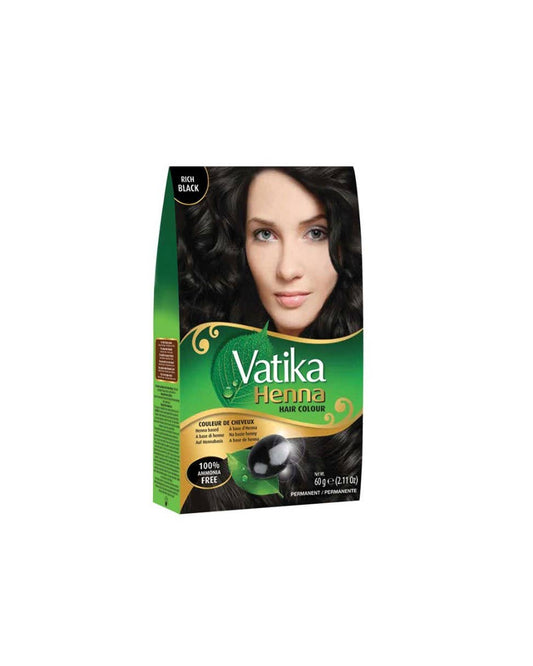 Ancientveda - Vatika Henna Hair Color Natural Black (60 gms)