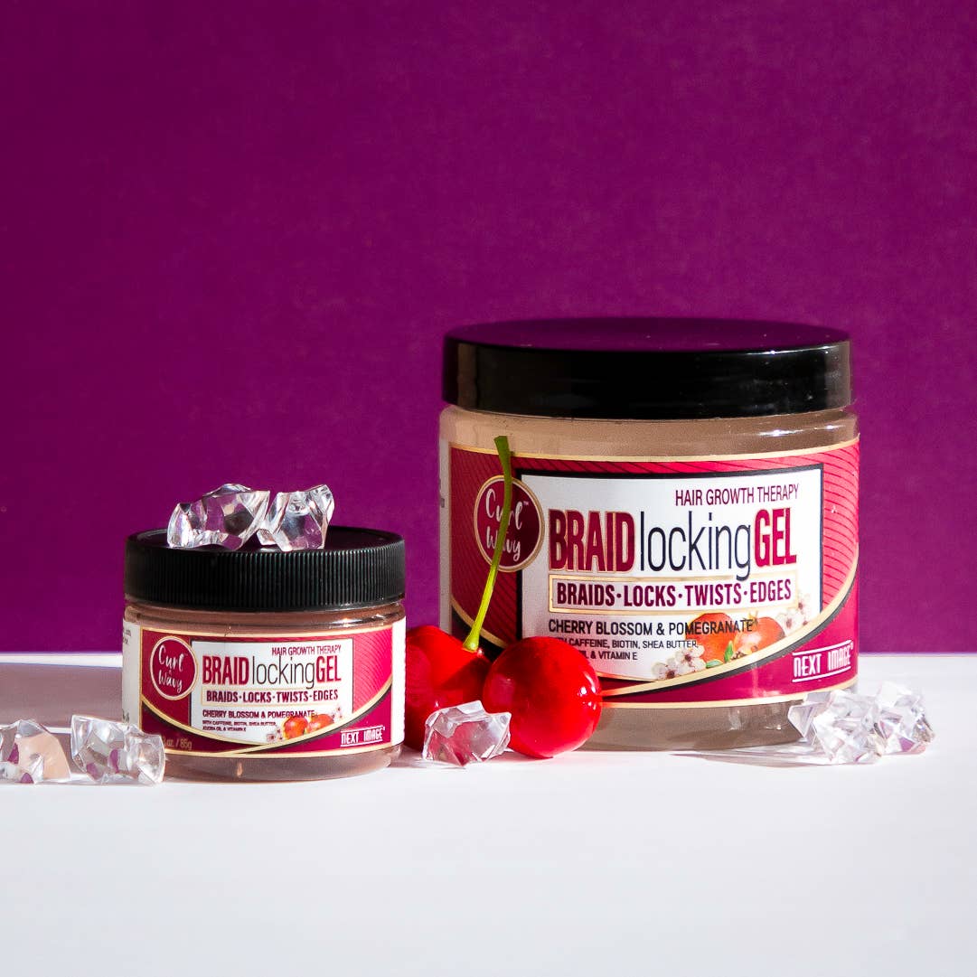 ON Natural USA - NEXT IMAGE-Braid Locking Gel [Cherry Blossom & Pomegranate]: 16oz