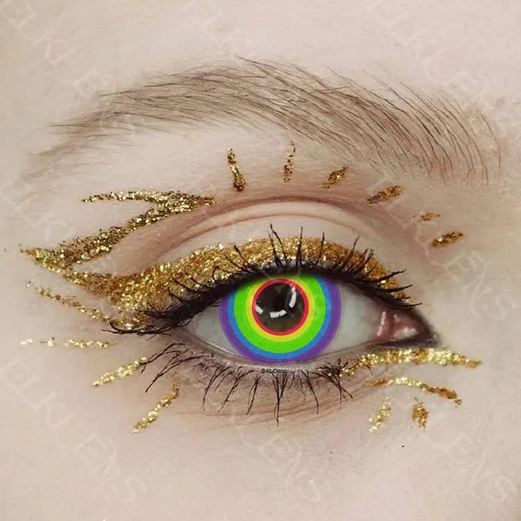 ELKLENS Radiation Purple Colored Contact Lenses
