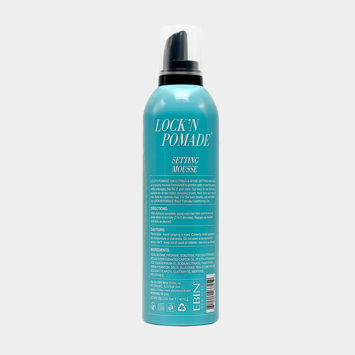 EBIN NEW YORK - SETTING MOUSSE SMOOTHING & SHINE - MENTHOL: Standard
