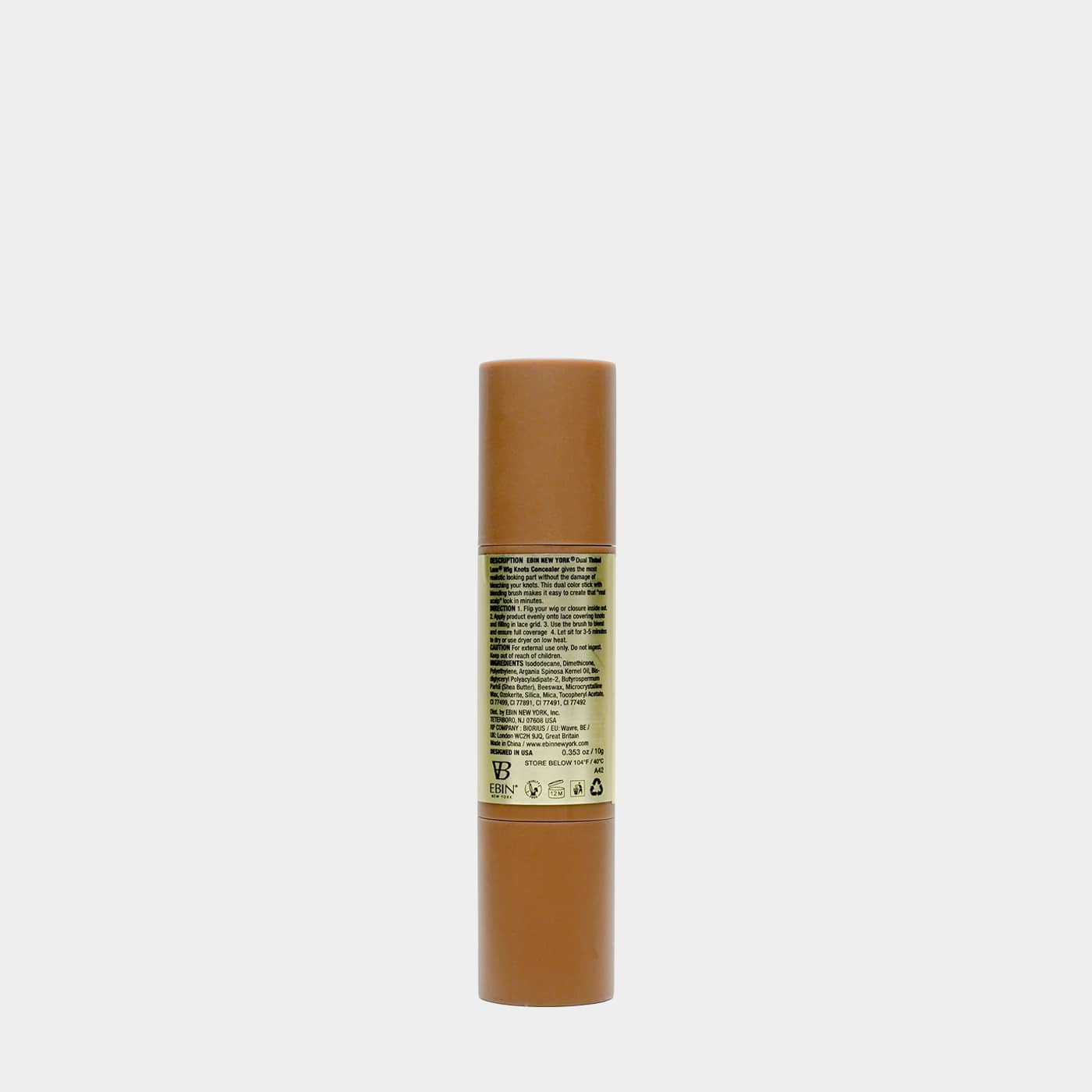 EBIN NEW YORK - Tinted Lace Concealer - Dark Brown