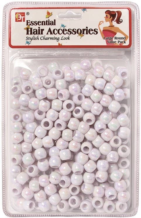 MI Hair Distribution - LARGE ROUND BEADS VALUE PACK (WHITE)1