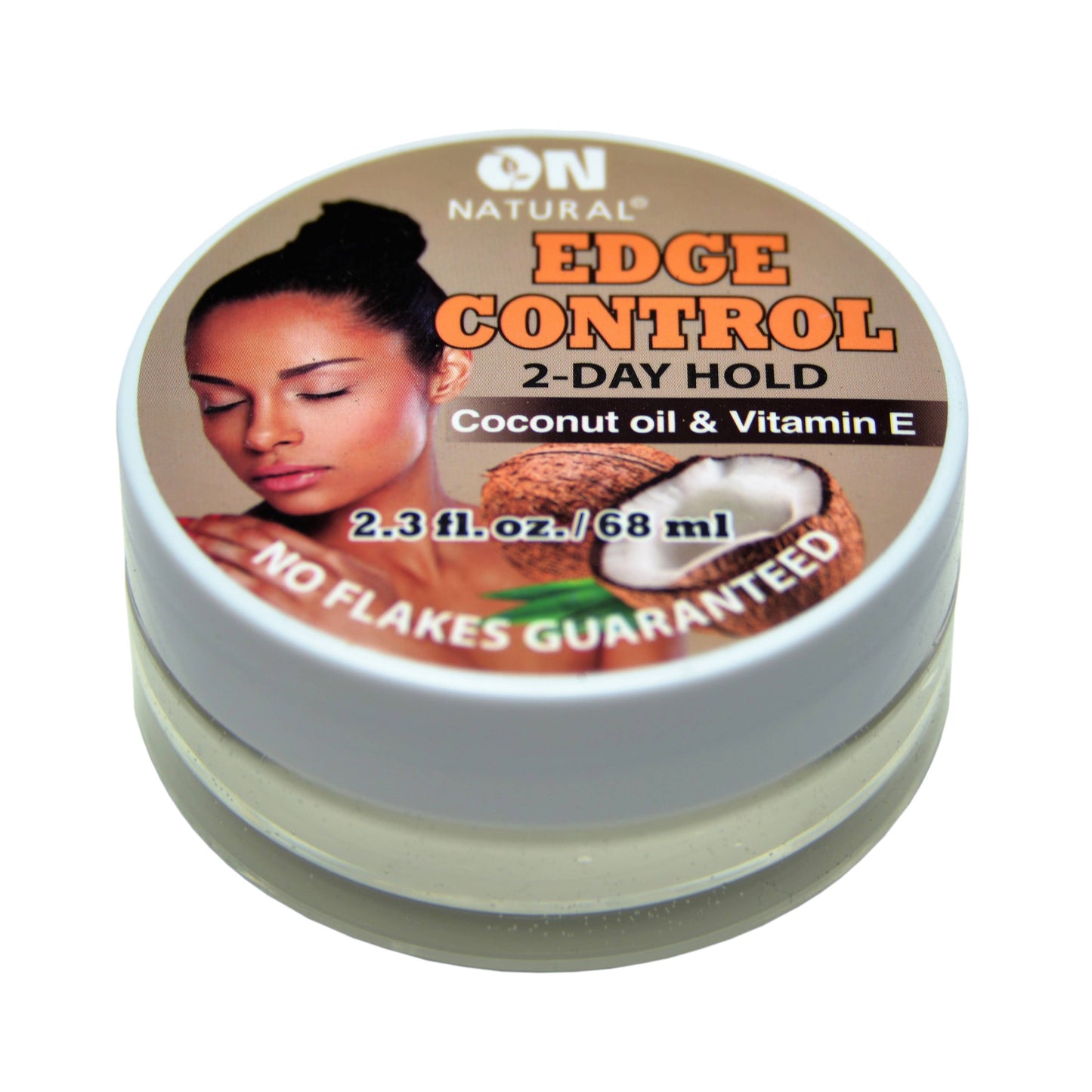 ON Natural USA - ON NATURAL - Edge Control Hair Gel [Coconut Oil & Vit E.]: 1oz