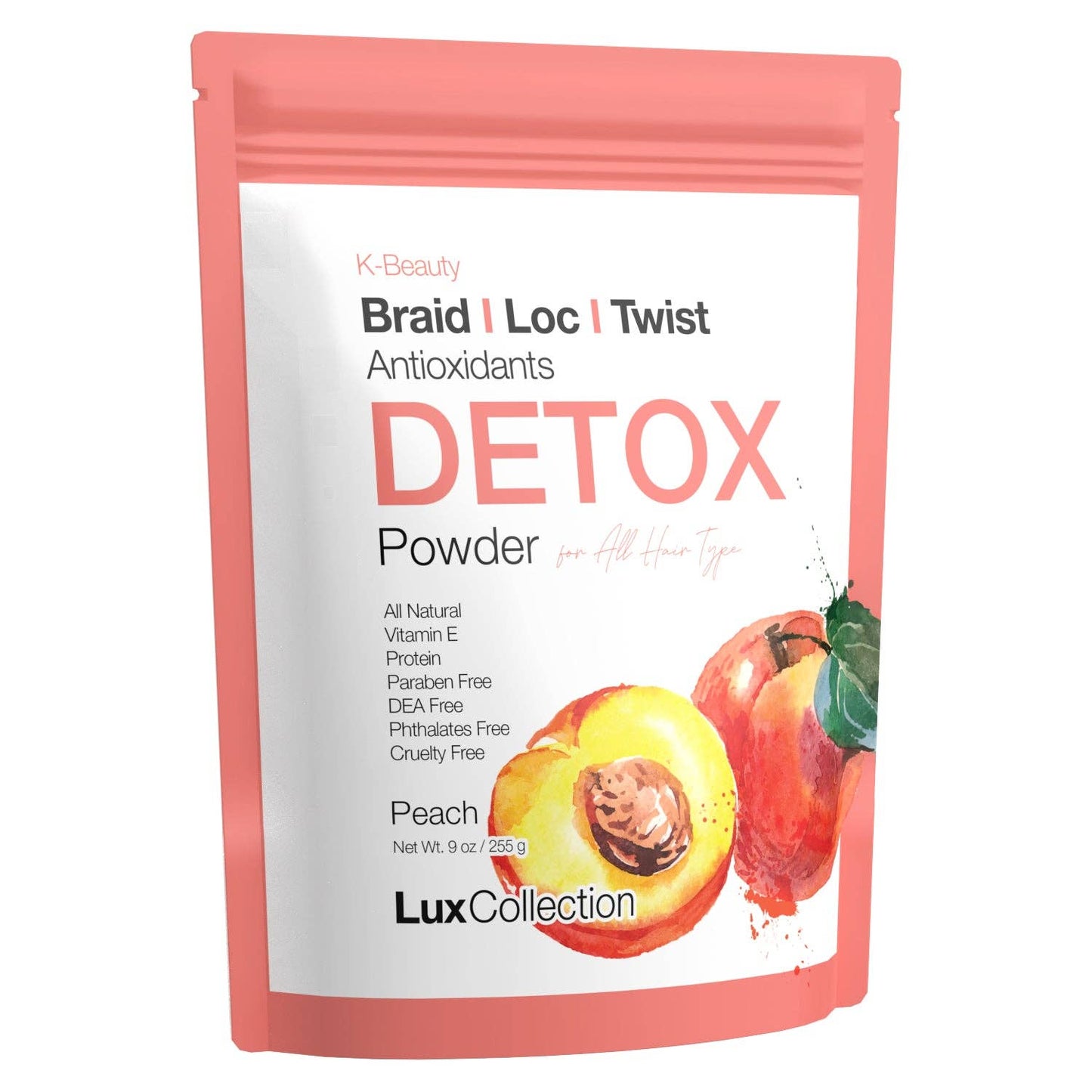 SM Beauty LLC - Lux Collection - Antioxidants Detox Powder | Peach: LXD003 Antioxidants Peach (1 PC)