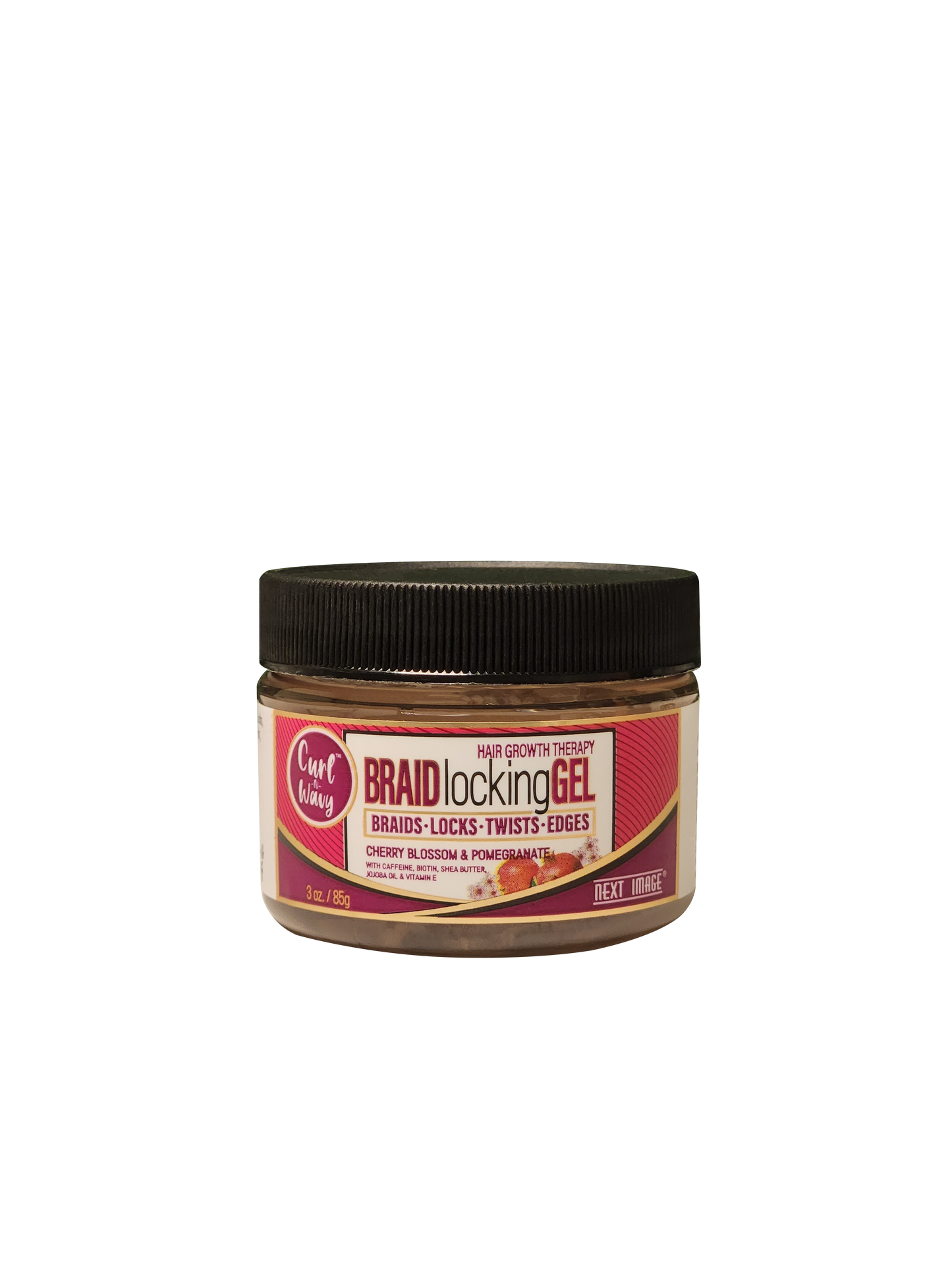ON Natural USA - NEXT IMAGE-Braid Locking Gel [Cherry Blossom & Pomegranate]: 16oz