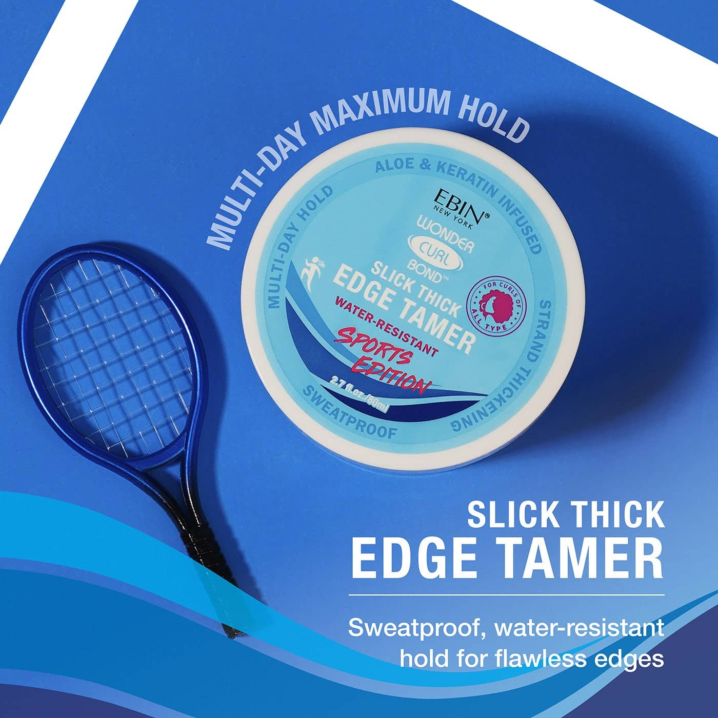 EBIN NEW YORK - Wonder Curl Bond - Edge Tamer Sports Edition