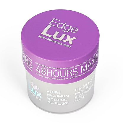 SM Beauty LLC - Lux Collection Edge Lux Edge Control Wax 48Hour Maximum Hold: Pineapple / 100g (12pc)