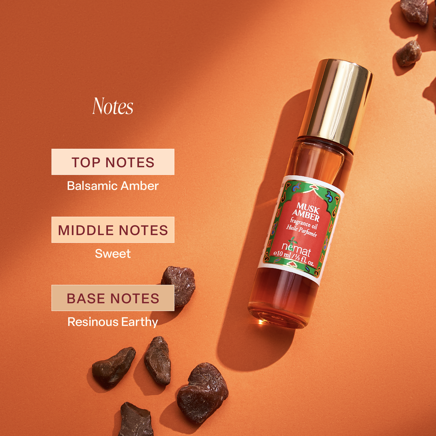 Nemat - Musk Amber Perfume Oil: 10ml