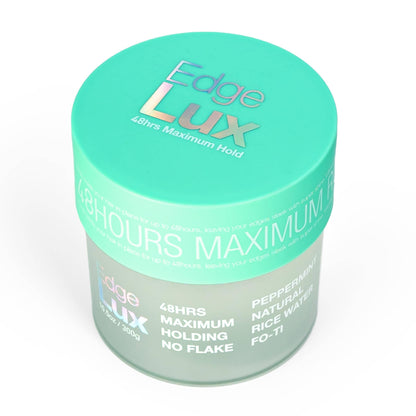 SM Beauty LLC - Lux Collection Edge Lux Edge Control Wax 48Hour Maximum Hold: Peach / 100g (12pc)